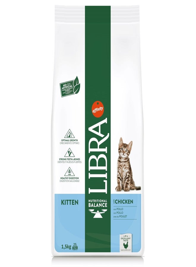Libra Cat Kitten 1.5 Kg from Affinity Petcare | Premium Kitten Cat Food | Complete and Balanced for Kittens - Image 1